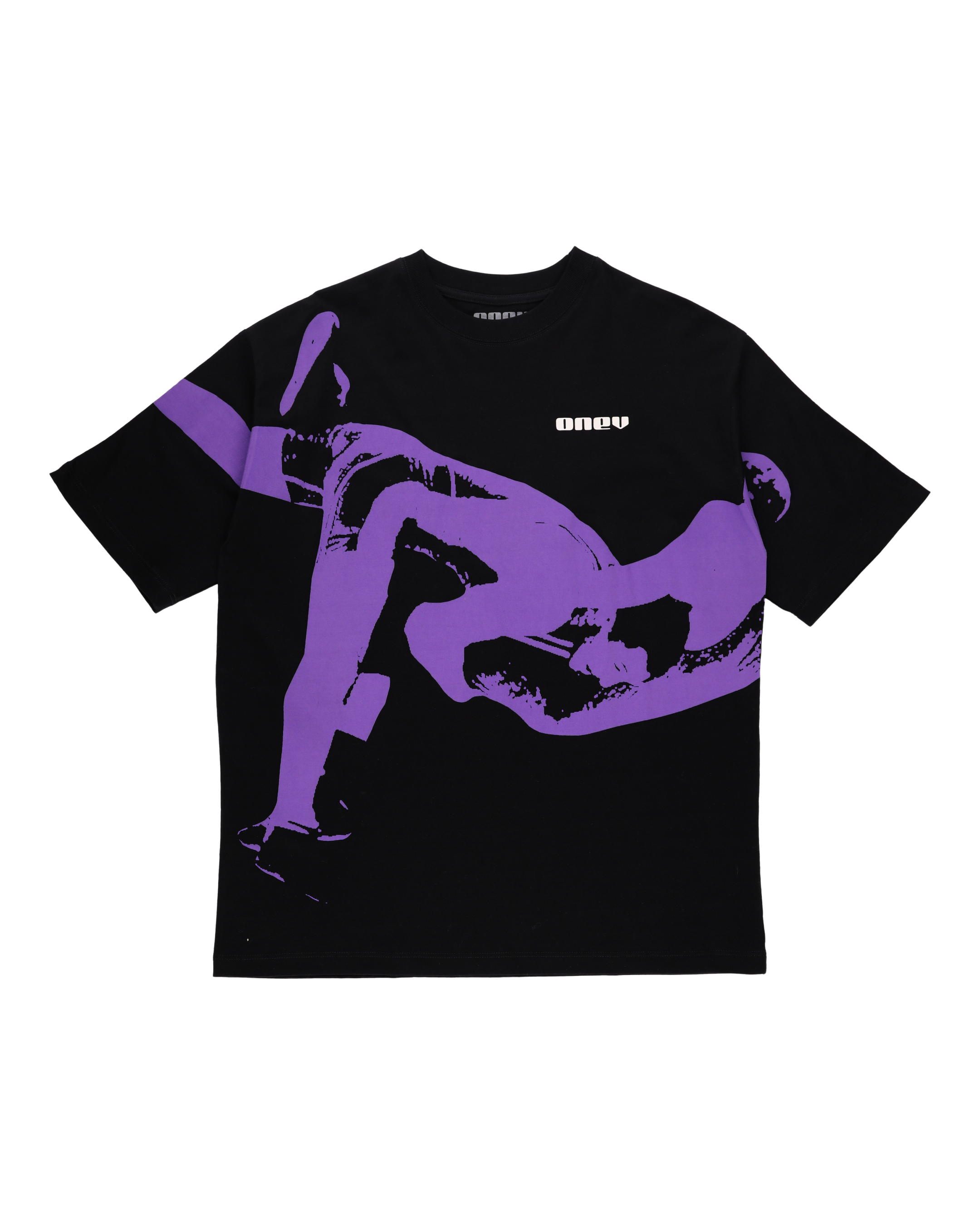 Go Big Graphic Tee- Blast Double Purple – ONEV