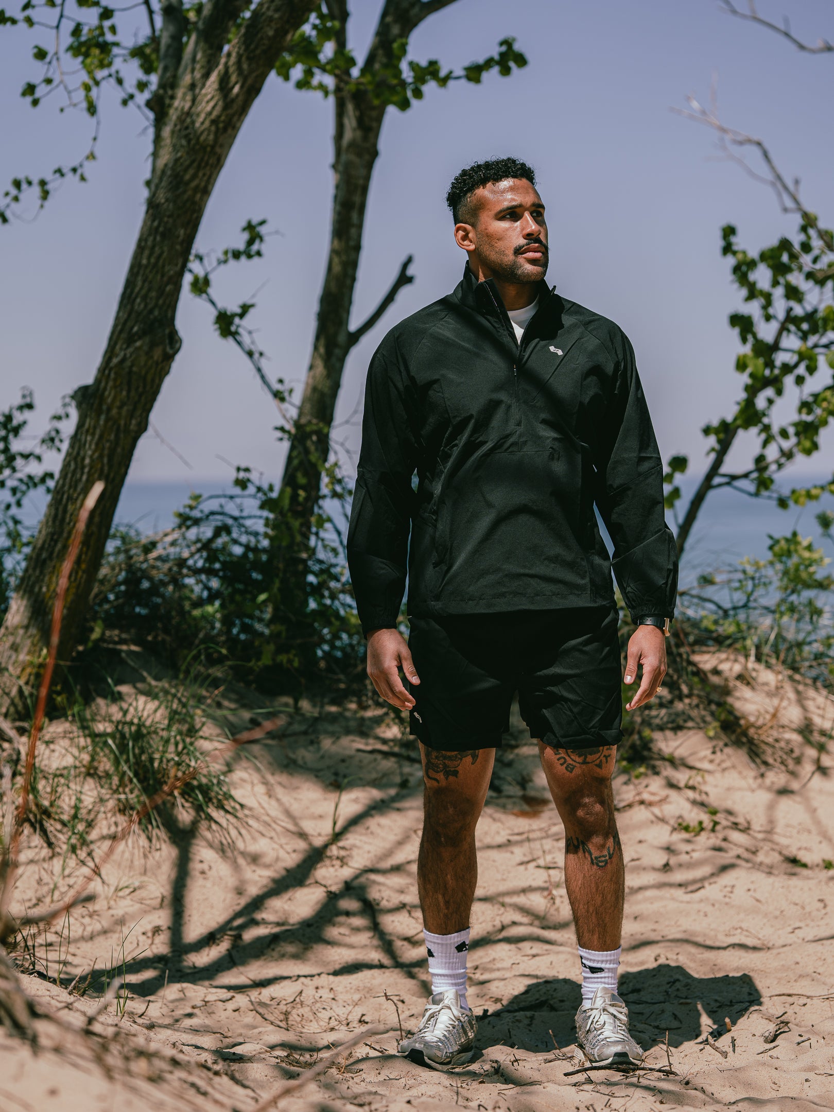 TECH-fall Pullover Jacket Black – ONEV