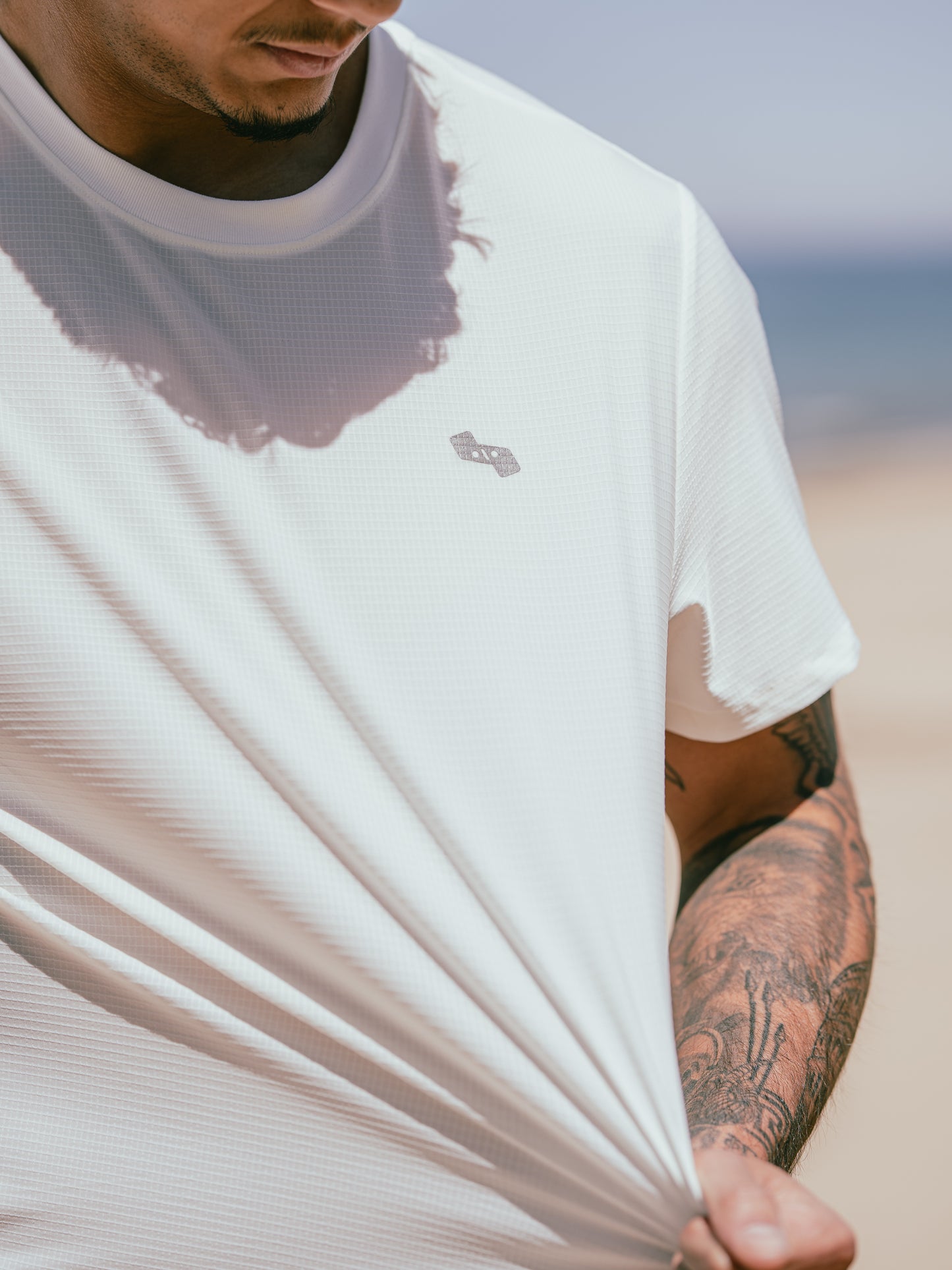TECH-fall Tee White