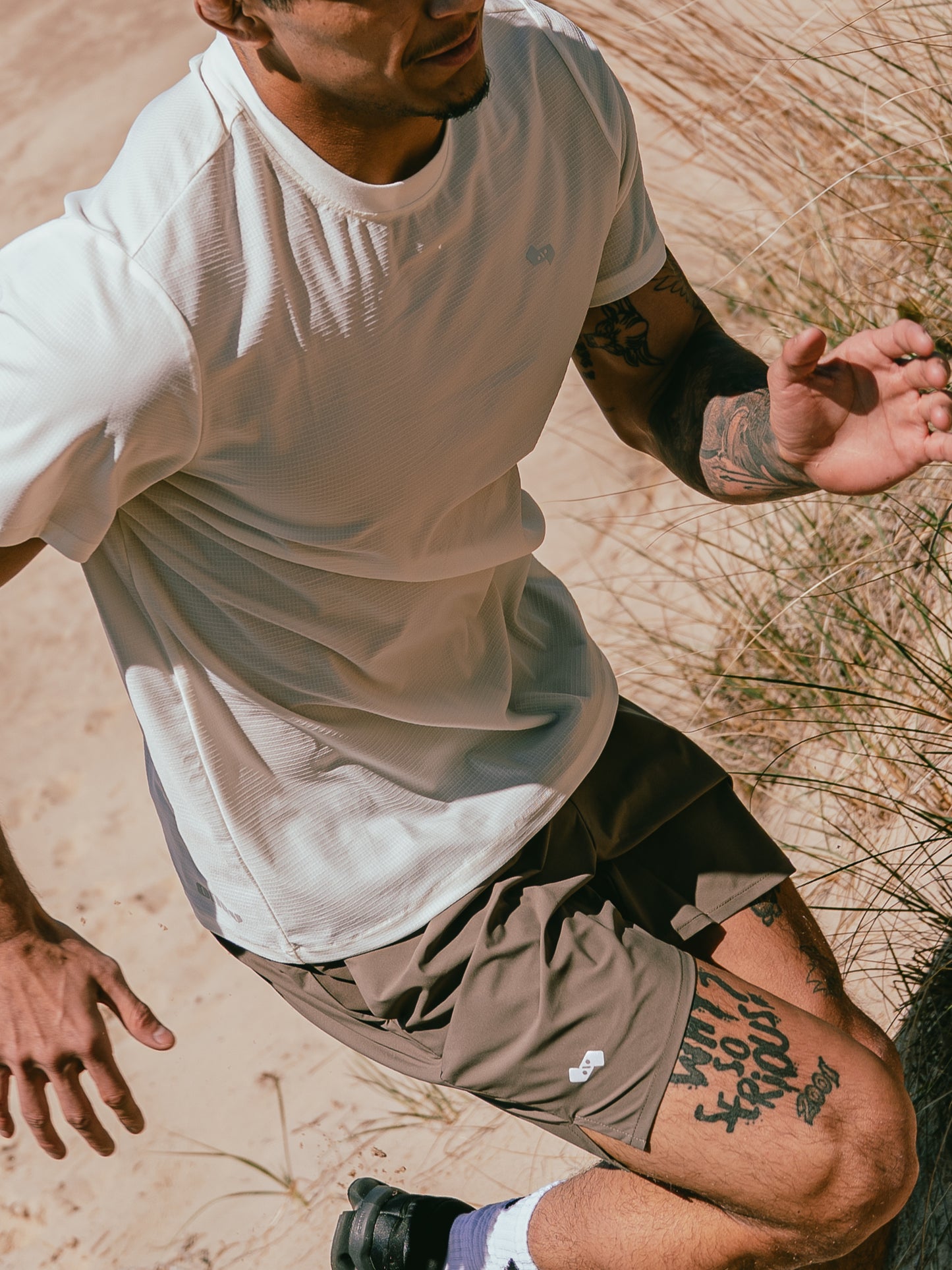 TECH-fall Tee White