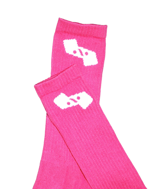 ONEV Stacked Socks Pink