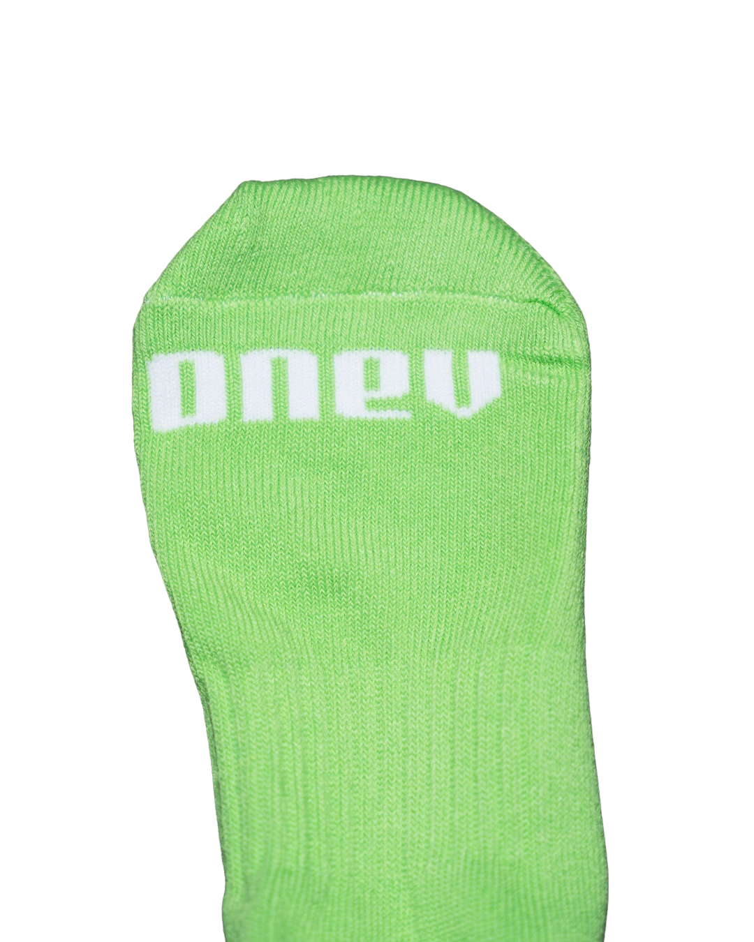 ONEV Stacked Socks Neon Green