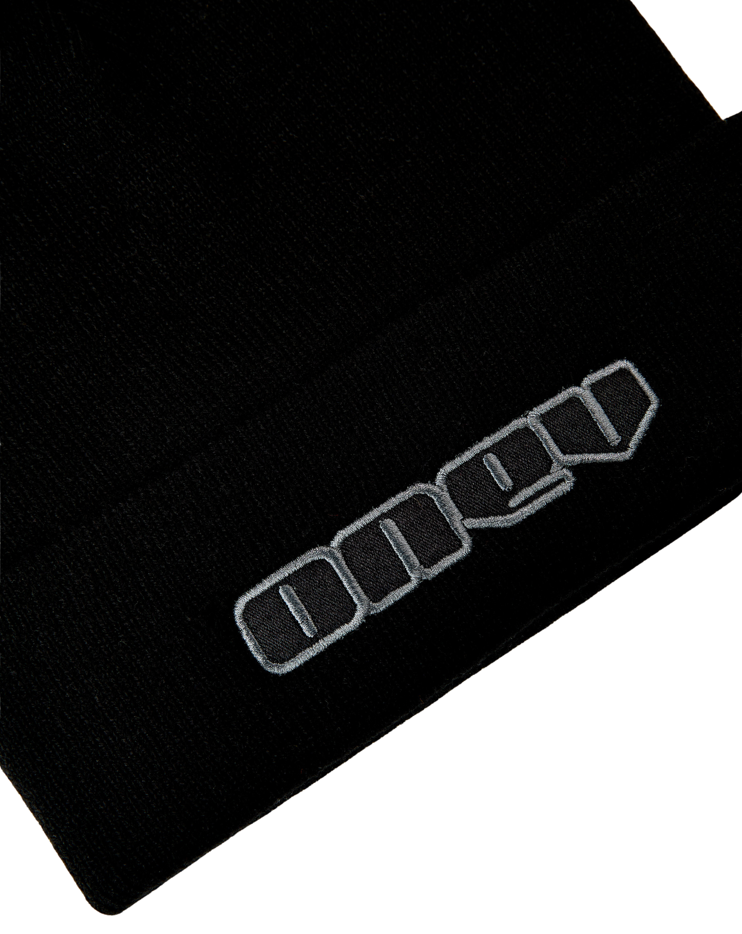ONEV Cuffed Black Beanie