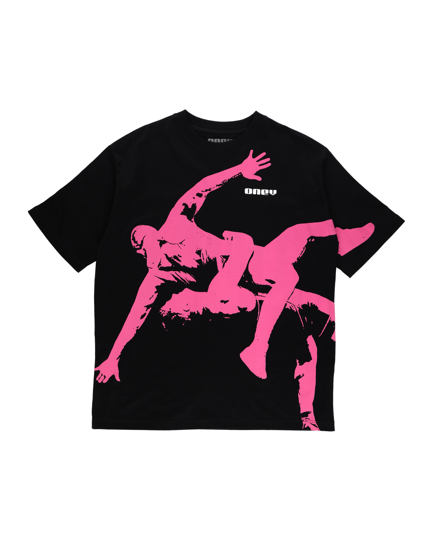 Go Big Graphic Tee- Suplex Pink