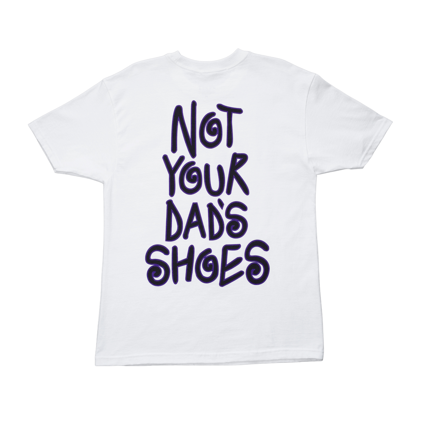 "Not Your Dad's Shoes" Tee- Purple