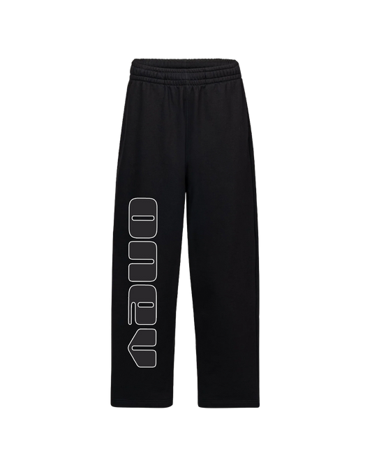 ONEV Black Relaxed Sweats
