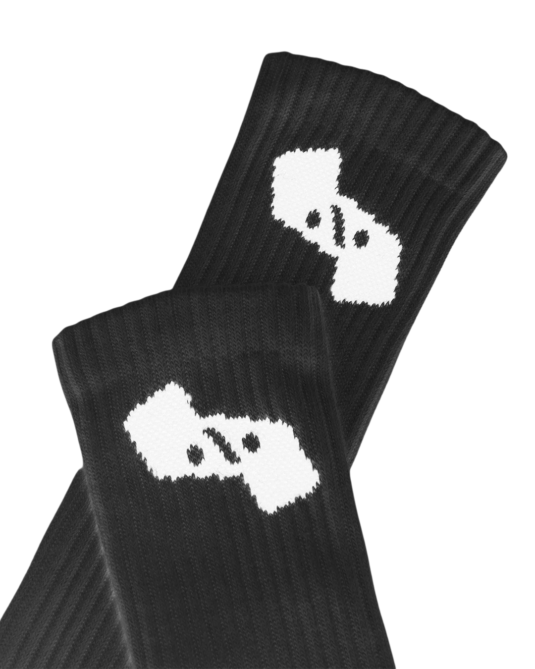 ONEV Stacked Socks 3 Pack Black
